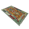 Handmade Vegetable Kelim 2' 7" x 4' 5" ft / 80 x 135 cm - No. R37810