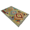 Hand Knotted Afghan Style Kilim 2' 5" x 3' 10" ft / 74 x 117 cm - No. R37811