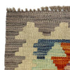 Handmade Turkish Design Wool Kilim 2' 5" x 3' 11" ft / 74 x 120 cm - No. R37814