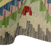 Handmade Turkish Design Wool Kilim 2' 5" x 3' 11" ft / 74 x 120 cm - No. R37814