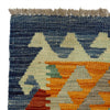 Handmade Turkish Design Wool Kelim 2' 6" x 4' 1" ft / 77 x 124 cm - No. R37815