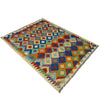 Handmade Vegetable Kilim 3' 3" x 4' 11" ft / 100 x 151 cm - No. R37862