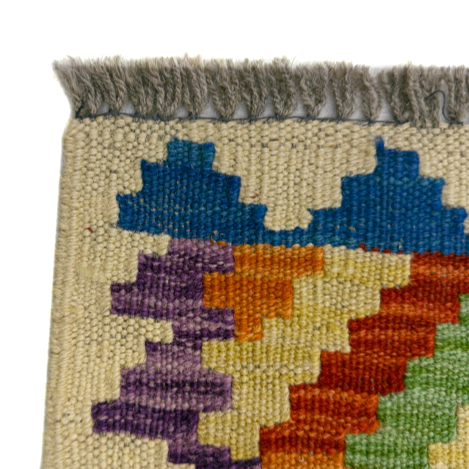 Handmade Vegetable Kilim 3' 3" x 4' 11" ft / 100 x 151 cm - No. R37862