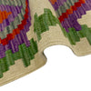 Handmade Vegetable Kelim 3' 3" x 4' 9" ft / 100 x 145 cm - No. R37868