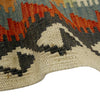 Hand Knotted Afghan Style Kilim 3' 3" x 5' 1" ft / 100 x 155 cm - No. R37876