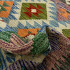 Hand Woven Wool Kelim 3' 5" x 5' 5" ft / 104 x 165 cm - No. R37882