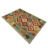 Handmade Turkish Design Wool Kilim 3' 3" x 5' 5" ft / 100 x 165 cm - No. R37884