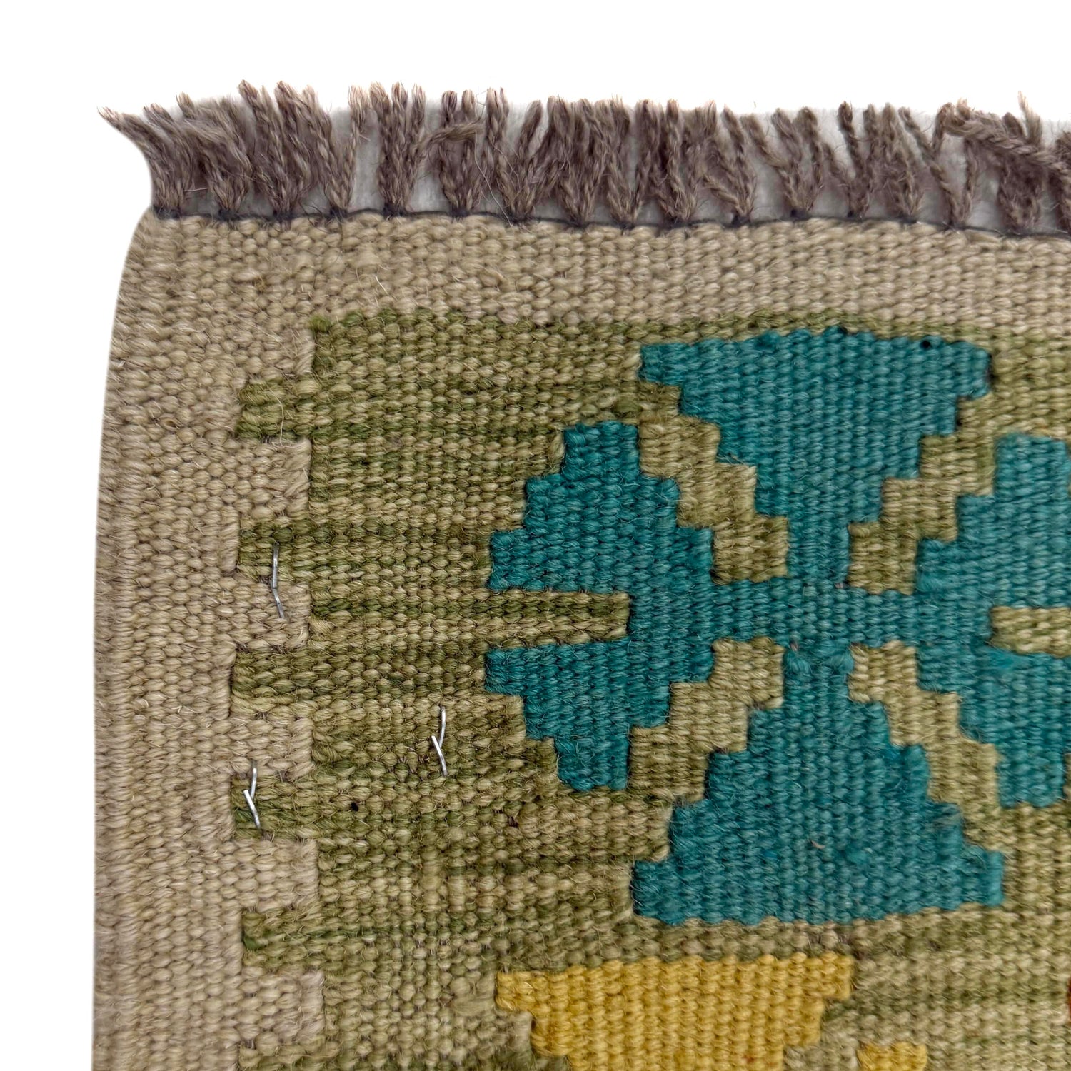 Handmade Turkish Design Wool Kilim 3' 3" x 5' 5" ft / 100 x 165 cm - No. R37884