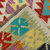 Handmade Turkish Design Wool Kilim 3' 3" x 5' 5" ft / 100 x 165 cm - No. R37884