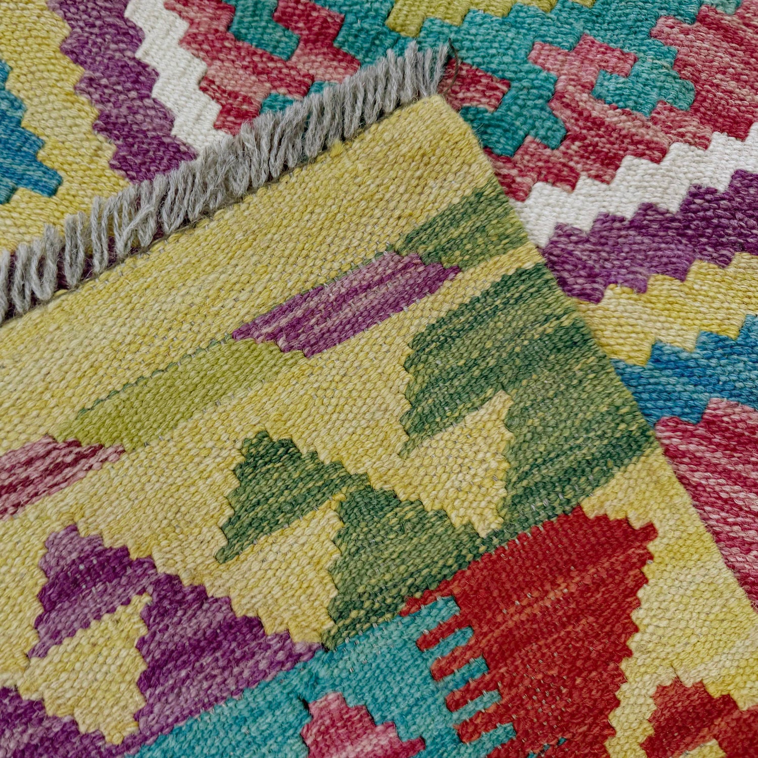 Long Kilim Runner 2' 7" x 9' 9" ft / 80 x 298 cm - No. R37889