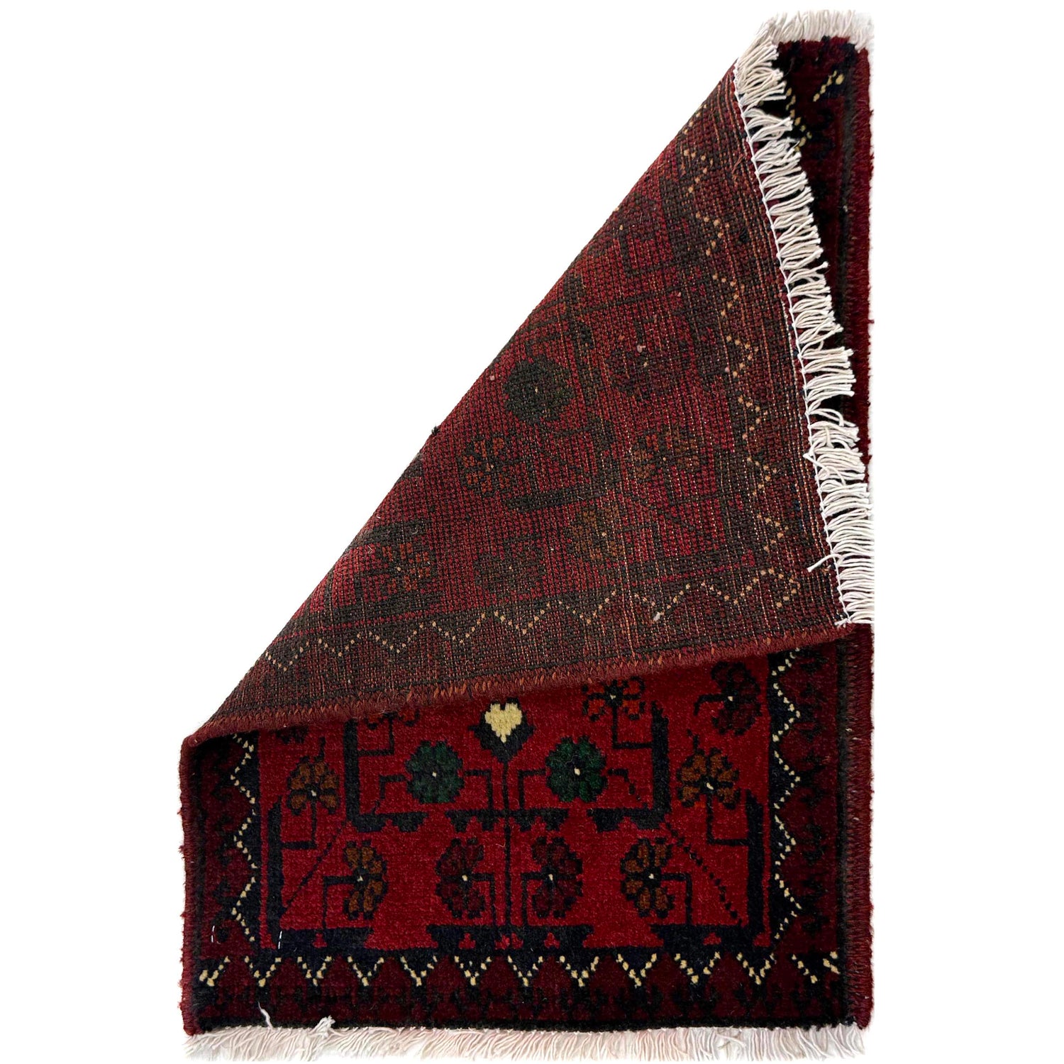 Handmade Floor Mat 1' 5" x 1' 11" ft / 42 x 59 cm - No. R37895