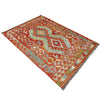 Hand Made Afghan Kilim 3' 5" x 4' 11" ft / 103 x 149 cm - No. R37901