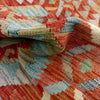 Hand Made Afghan Kilim 3' 5" x 4' 11" ft / 103 x 149 cm - No. R37901