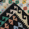 Multi Color ful Flat-Weave Wool Kilim 3' 7" x 5' 1" ft / 110 x 154 cm - No. R37902