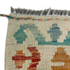 Handmade Afghan Vegetable Kilim 2' 10" x 3' 9" ft / 87 x 115 cm - No. R37908