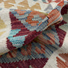 Handmade Afghan Vegetable Kilim 2' 10" x 3' 9" ft / 87 x 115 cm - No. R37908