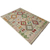 Hand Woven Wool Kelim 3' 2" x 4' 9" ft / 96 x 146 cm - No. R37914
