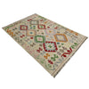 Hand Woven Wool Kelim 3' 2" x 4' 9" ft / 96 x 146 cm - No. R37914