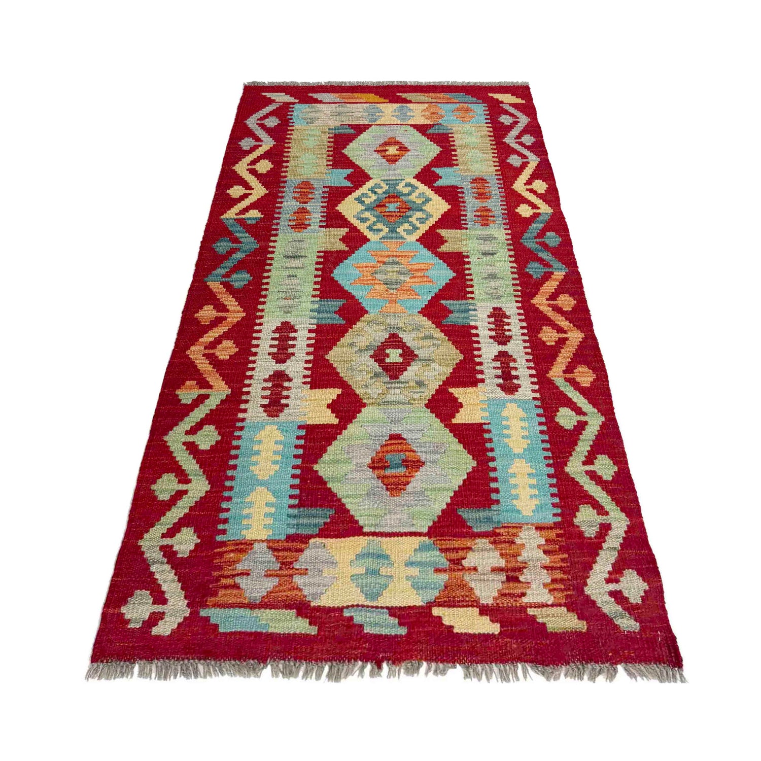 Small Size Chobi Kilim 2' 6" x 4' 9" ft / 75 x 146 cm - No. R37919
