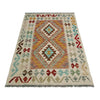 Hand Made Afghan Kilim 2' 9" x 4' 6" ft / 83 x 137 cm - No. R37920