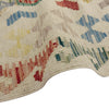 Multi Color ful Flat-Weave Wool Kilim 2' 8" x 4' 1" ft / 82 x 125 cm - No. R37921