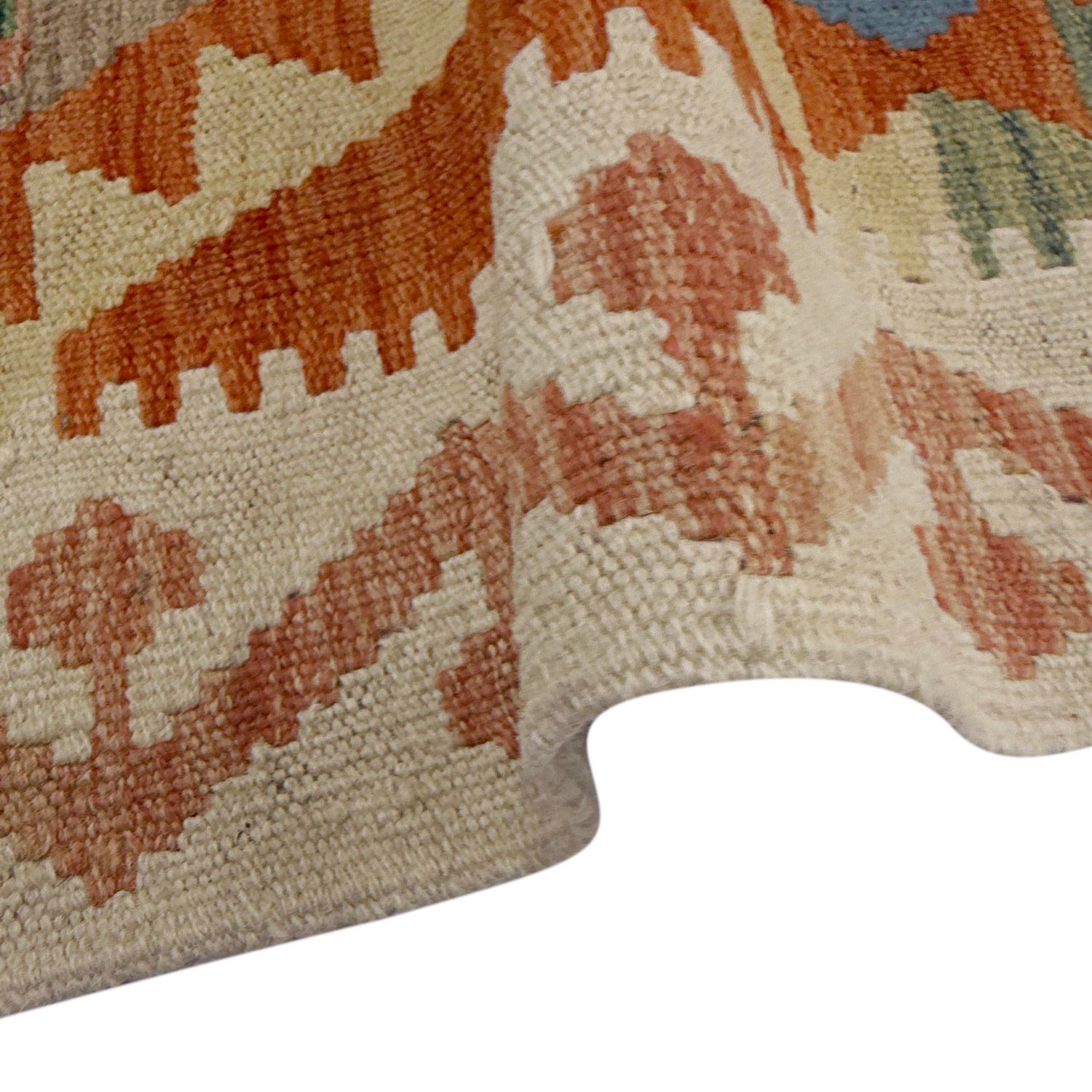 Handmade Vegetable Kilim 2' 9" x 4' 0" ft / 83 x 121 cm - No. R37922