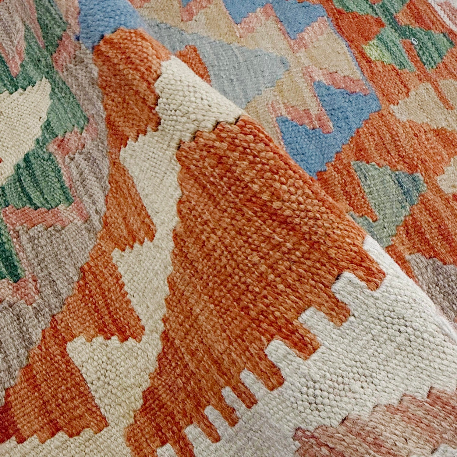 Handmade Vegetable Kilim 2' 9" x 4' 0" ft / 83 x 121 cm - No. R37922
