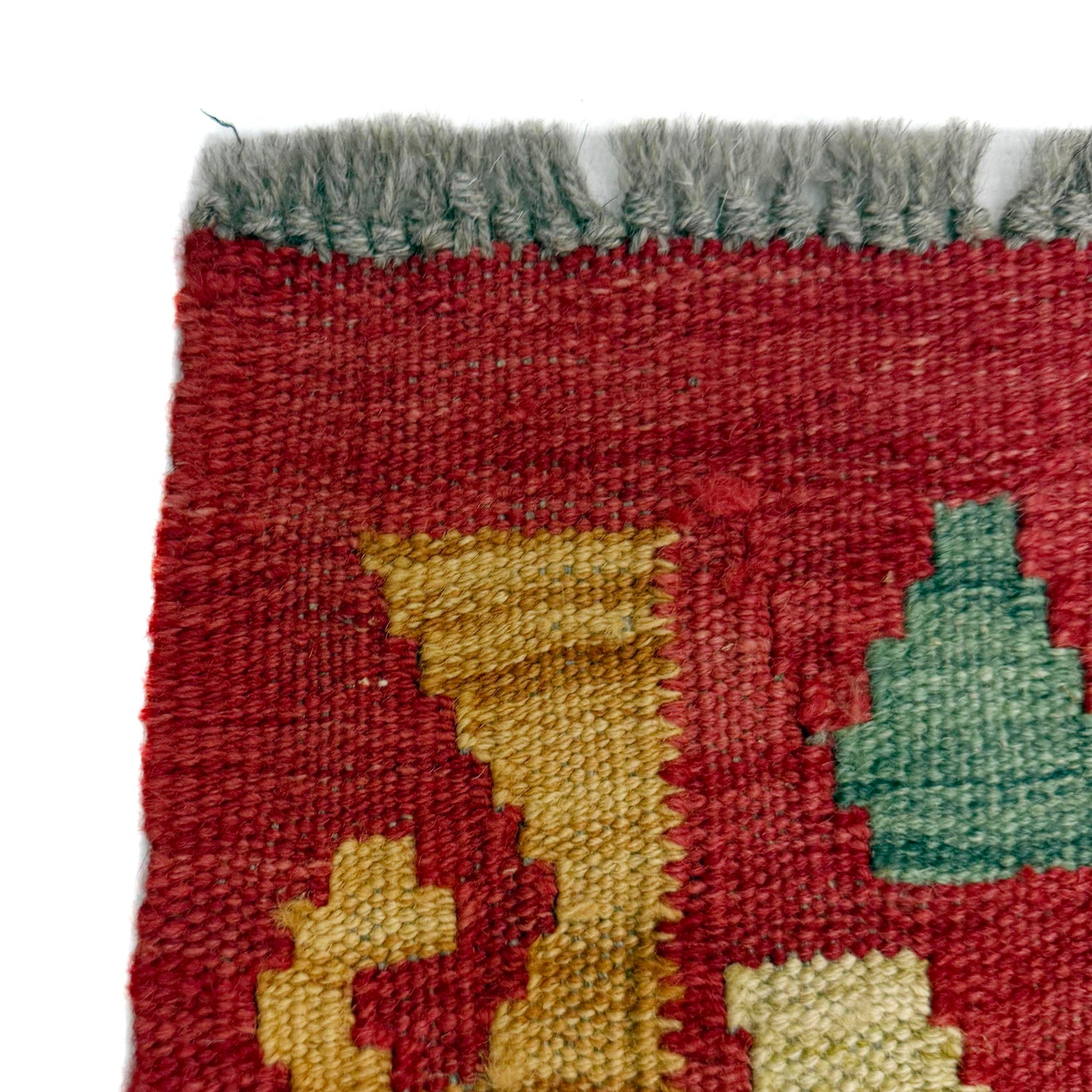 Handmade Vegetable Kelim 2' 3" x 4' 2" ft / 69 x 126 cm - No. R37923