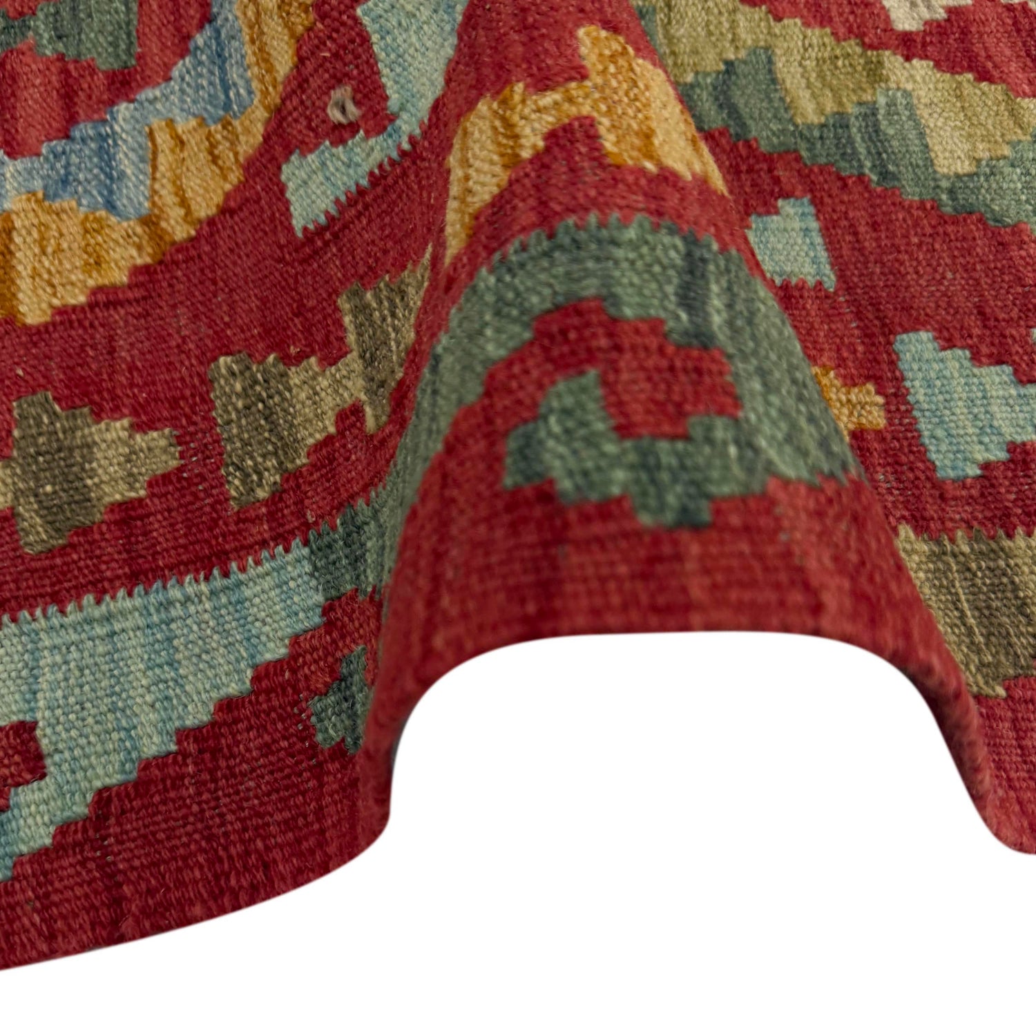 Handmade Vegetable Kelim 2' 3" x 4' 2" ft / 69 x 126 cm - No. R37923