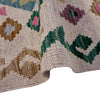 Multi Color ful Flat-Weave Wool Kilim 5' 11" x 7' 7" ft / 180 x 232 cm - No. R37934