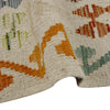 Hand Woven Wool Kelim 2' 5" x 4' 3" ft / 74 x 129 cm - No. R37958