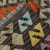 Handmade Turkish Design Wool Kilim 2' 7" x 4' 1" ft / 80 x 125 cm - No. R37959