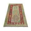 Hand Knotted Flatweave Kilim 2' 9" x 4' 11" ft / 83 x 150 cm - No. R37960