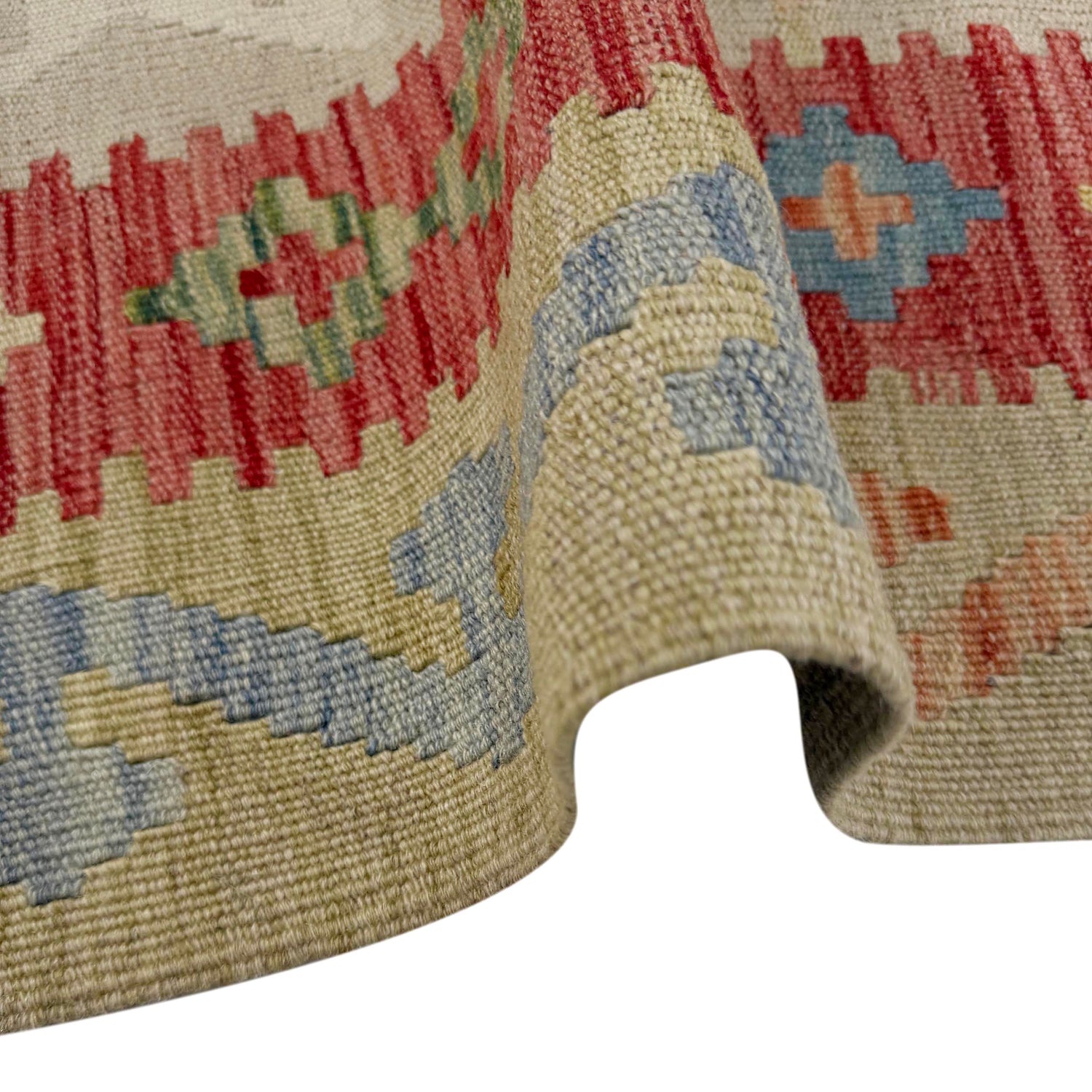 Hand Knotted Flatweave Kilim 2' 9" x 4' 11" ft / 83 x 150 cm - No. R37960