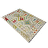 Handmade Afghan Vegetable Kilim 2' 9" x 4' 2" ft / 85 x 126 cm - No. R37963