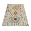 Hand Made Afghan Kilim 2' 7" x 3' 10" ft / 80 x 118 cm - No. R37964