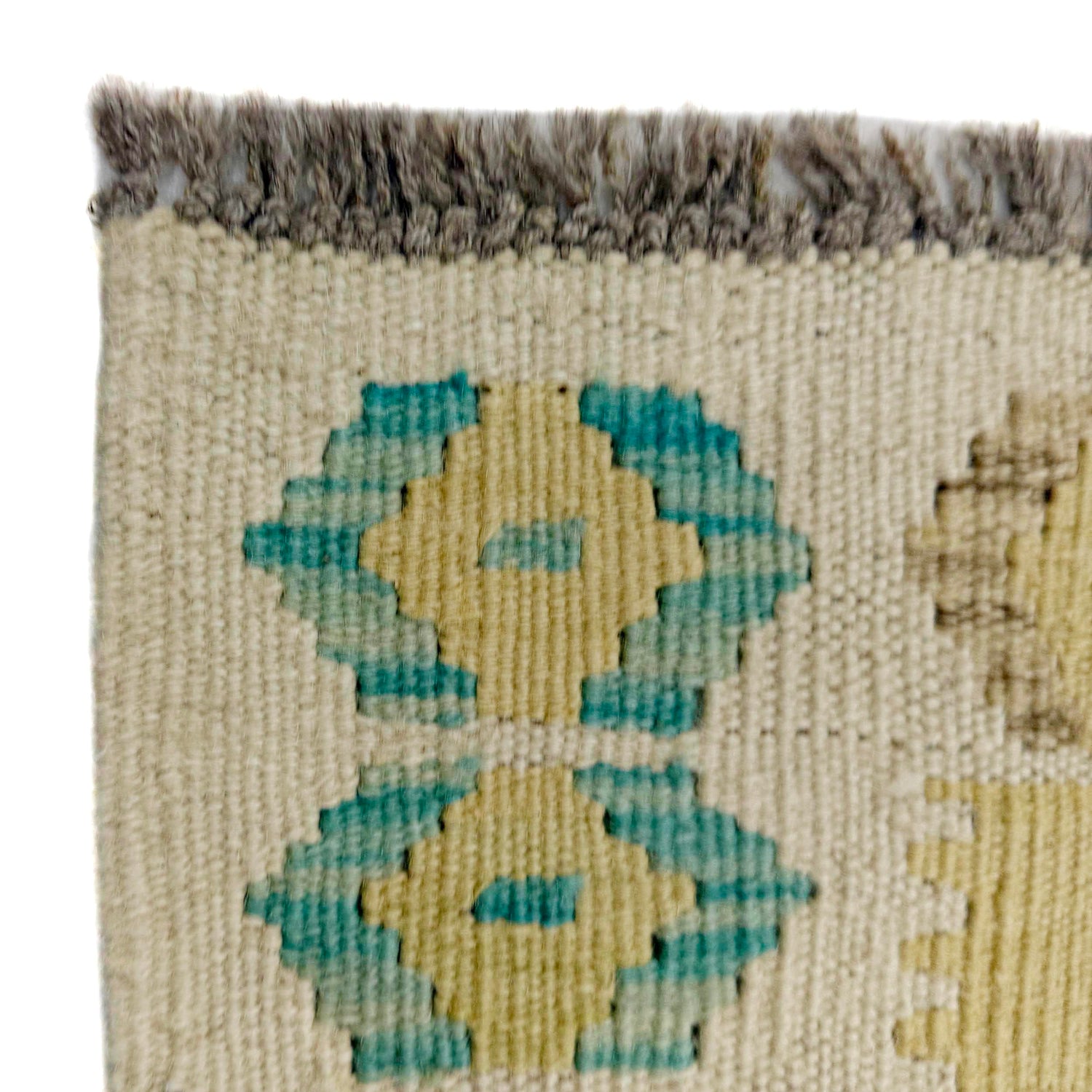 Hand Made Afghan Kilim 2' 7" x 3' 10" ft / 80 x 118 cm - No. R37964