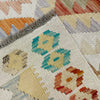 Hand Made Afghan Kilim 2' 7" x 3' 10" ft / 80 x 118 cm - No. R37964
