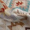 Hand Made Afghan Kilim 2' 7" x 3' 10" ft / 80 x 118 cm - No. R37964