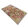 Handmade Vegetable Kelim 2' 6" x 4' 5" ft / 77 x 134 cm - No. R37968