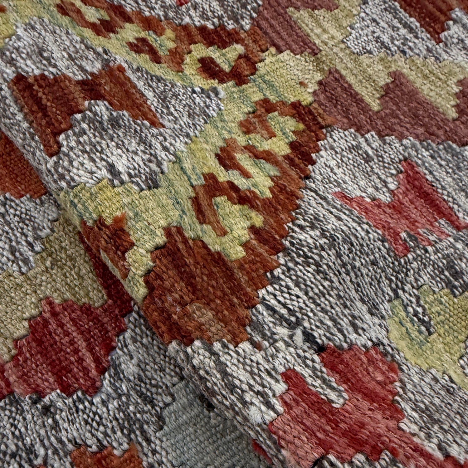 Handmade Vegetable Kelim 2' 6" x 4' 5" ft / 77 x 134 cm - No. R37968