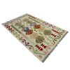 Hand Knotted Afghan Style Kilim 2' 6" x 4' 0" ft / 76 x 122 cm - No. R37971