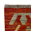 Handmade Turkish Design Wool Kilim 2' 7" x 4' 6" ft / 78 x 137 cm - No. R37973