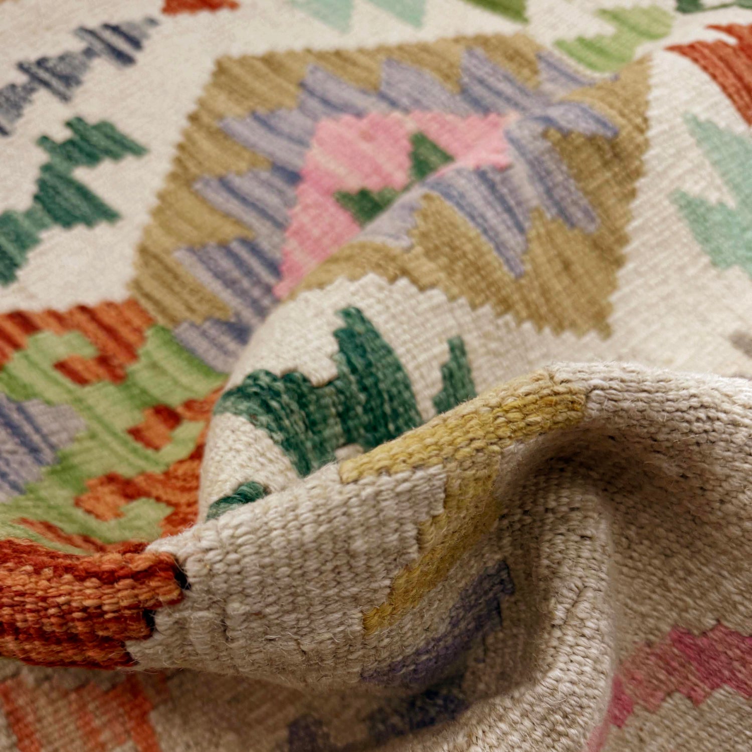 Small Size Chobi Kilim 2' 7" x 4' 1" ft / 79 x 125 cm - No. R37974
