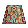 Hand Made Afghan Kilim 2' 9" x 3' 11" ft / 83 x 119 cm - No. R37977