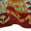 Hand Made Afghan Kilim 2' 9" x 3' 11" ft / 83 x 119 cm - No. R37977