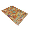 Hand Knotted Afghan Style Kilim 2' 7" x 4' 0" ft / 78 x 122 cm - No. R37984