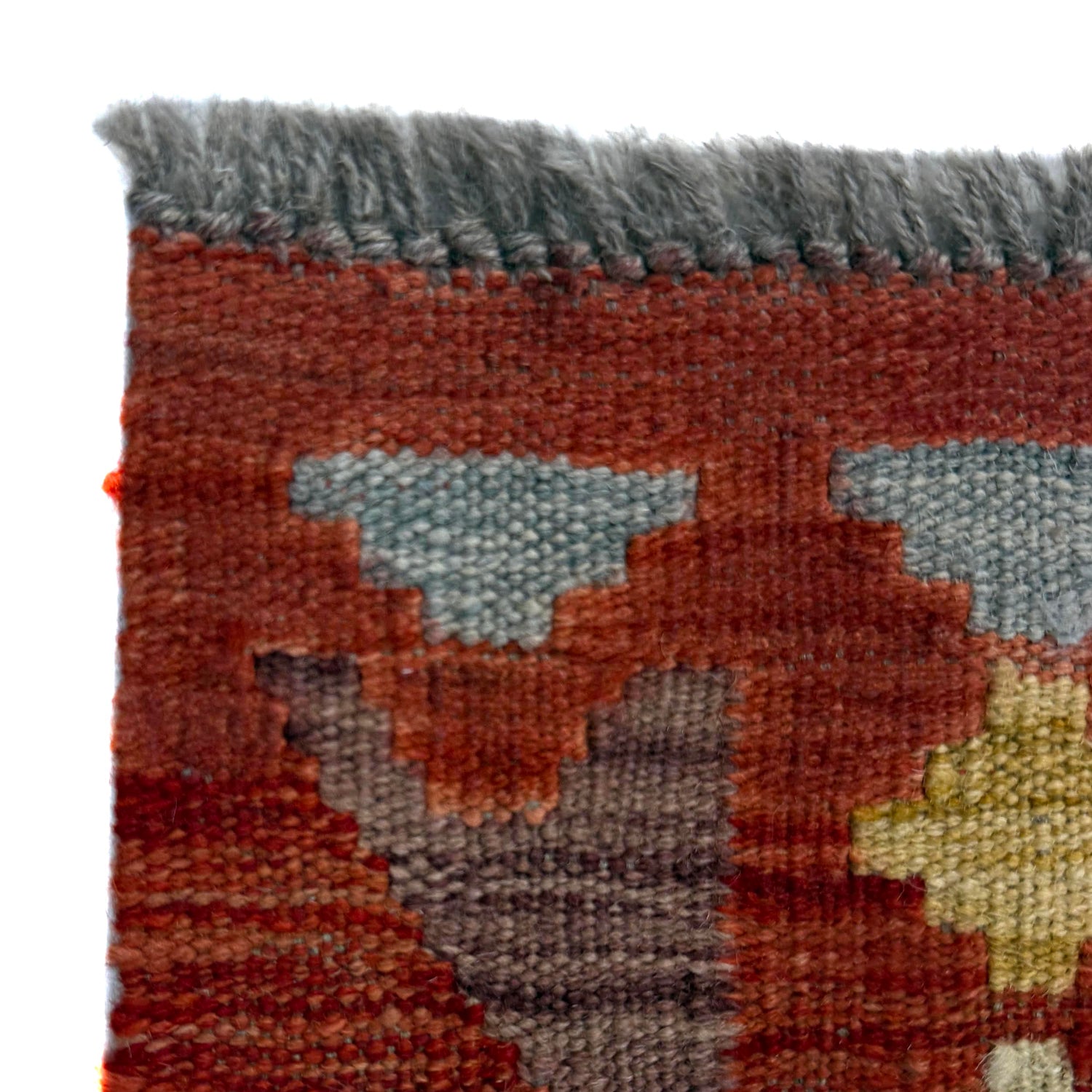 Hand Knotted Flatweave Kilim 2' 5" x 4' 0" ft / 74 x 123 cm - No. R38017