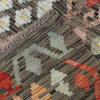 Hand Woven Wool Kelim 5' 1" x 6' 7" ft / 154 x 200 cm - No. R38052