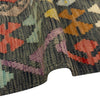 Hand Woven Wool Kelim 5' 1" x 6' 7" ft / 154 x 200 cm - No. R38052